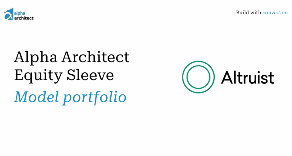 Factsheet | Altruist - Equity Sleeve Target Allocations