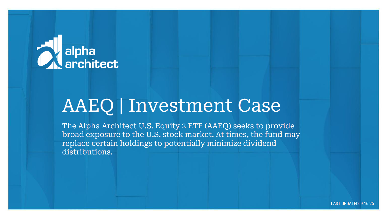 Investment Case | AAEQ 351